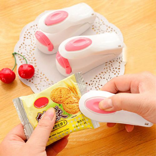 Mini plastic bag heat sealing machine food bag sealer for sale