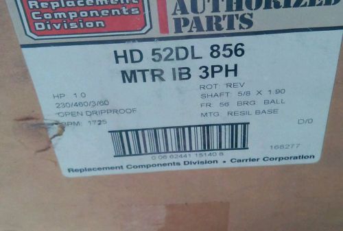 MAGNETEK PN: HD 52DL 856   1-HP  3-PHASE  PN:10-10-168277-01