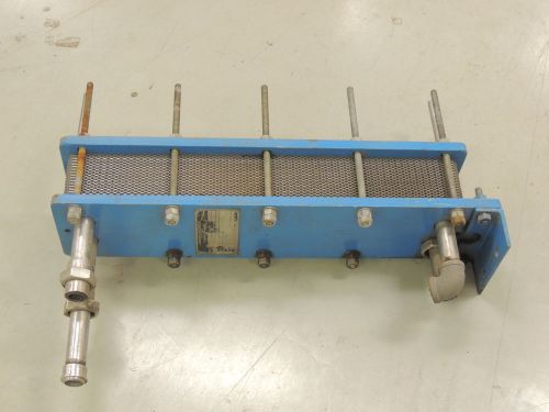 Used graham gpe-07 plate heat exchanger  25 sq. ft surface area, m.a.w.p 100 psi for sale