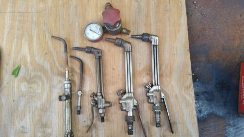 smith torch lot cutting heads brazing &amp; guage