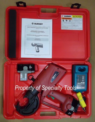 Burndy PAT750XT-18V Patriot 12 ton Hydraulic battery crimper crimping tool New