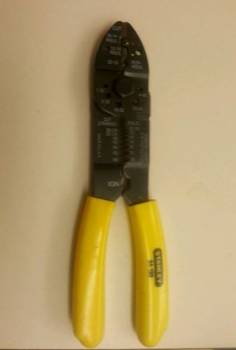 STANLEY 84-199 Wire Stripper, Cutter &amp; Crimper