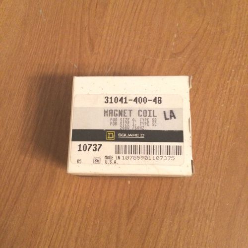 NIB Square D 31041-400-48 Magnet Coil