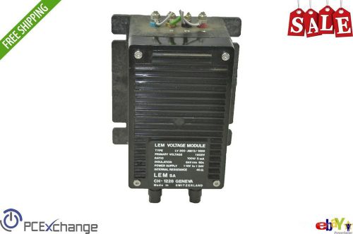 LEM Voltage Module Type LV 200 - AW/2/1600