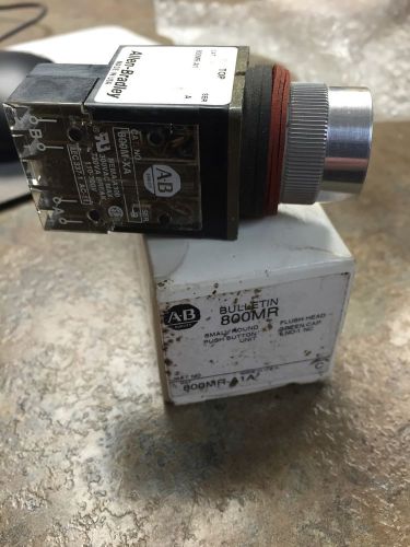 Allen-Bradley 800MR-A1A Series C Small Green Push Button.