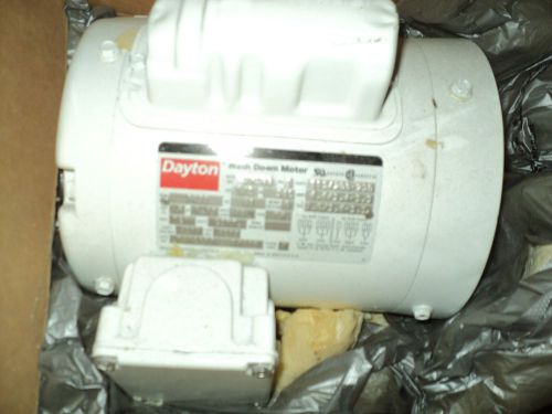 DAYTON 5M288 , MOTOR , 1/2 HP , 3450 RPM , 115/208-230 V , 56C FR , WASHDOWN