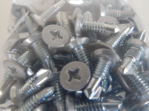 Hager #12-24 X 11/16&#034; Self Drill Flat Head Screws Part # 7-080-0070 pack of 100