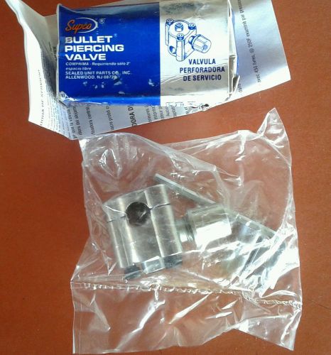 Supco BPV31 Bullet Piercing Valve NEW  1/4&#034;, 5/16&#034; &amp; 3/8&#034; tubing