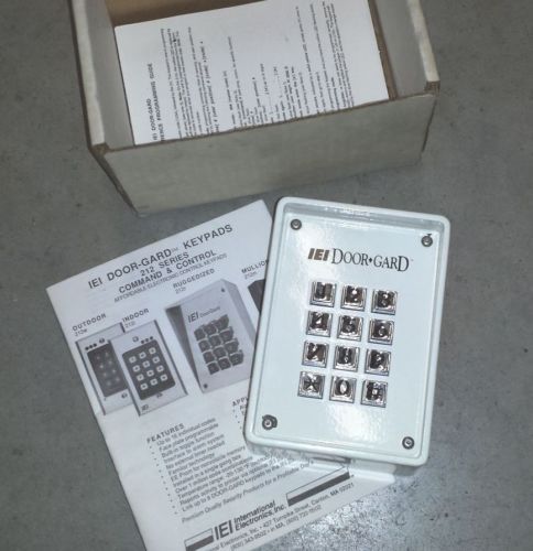 IEI 212R Ruggedized Indoor/Outdoor Surface Mount Access Control Keypad New NIB