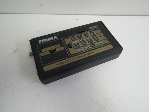 TENMA 72-870 NTSC PATTERN GENERATOR 5-CHANNEL 18VDC ***XLNT***