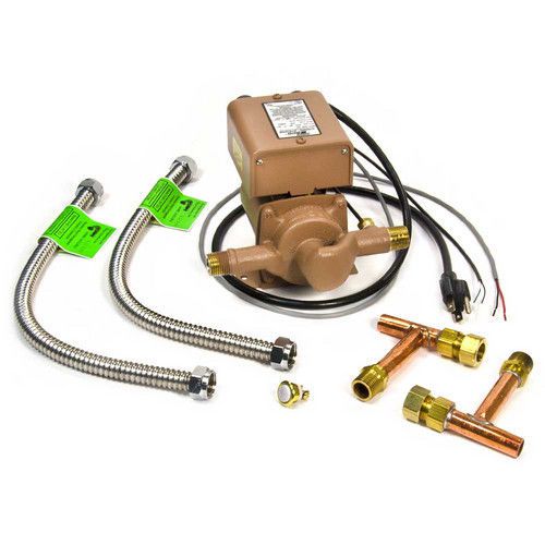 BRAND NEW TACO 006-DM-PK MALE NPT CIRCULATOR PUMP WITH PLUMBING KIT 1/40 HP