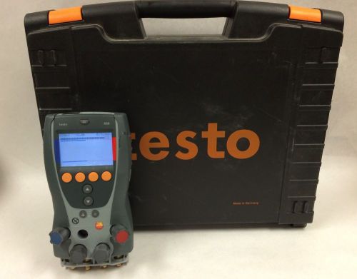 Testo 556 Digital Manifold for Refrigeration Systems Probe