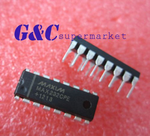 50pcs IC MAX232CPE MAX232 2DVR/2RCVR RS232 5V 16-DIP  NEW DATE CODE