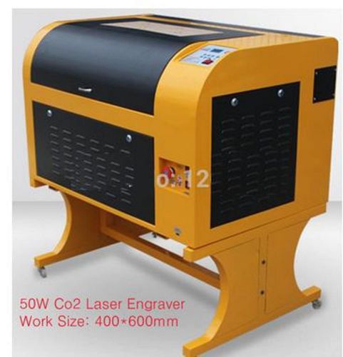 50W CO2 LASER ENGRAVING CUTTING MACHINE ENGRAVER CUTTER 400X600mm