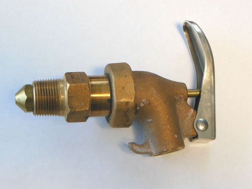 JUSTRITE BRASS  DRUM FAUCET VALVE C-910