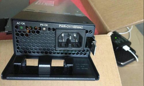 1PC Genuine Cisco PWR-C1-1100WAC Power Supply for Cisco 3850-X