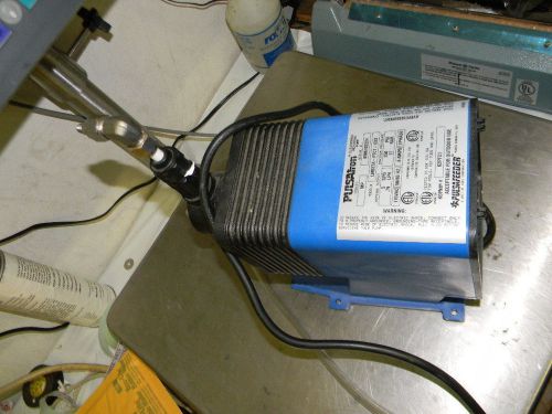 Pulsatron series mp model lmb2ta-ptc1-xxx, 5 gpd, .79 lph, 250 psi metering pump for sale