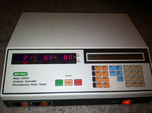 Bio-Rad 3000Xi Digital Computer Controlled Lab Electrophoresis Power Supply