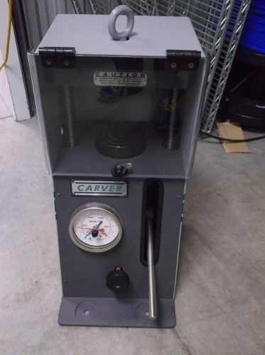 Carver Press 4350.L Made in USA  11 Ton hydraulic press   manual pellet press