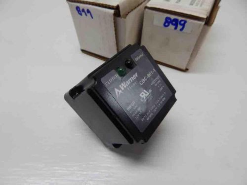 New! warner electric cbc-801-1 brake control model 6001-448-004 115vac input 90v for sale