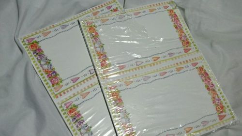 heart&#039;s &amp; wedding Laser Letter paper from Kinko&#039;s exclusive stationery 2 package