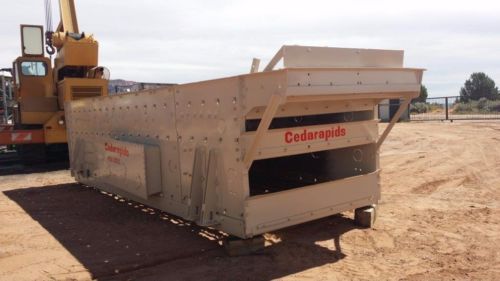 Cedarapids fsg6203-32 6 ft x 20 ft 3 deck horizontal screen eljay  stock #1854 for sale