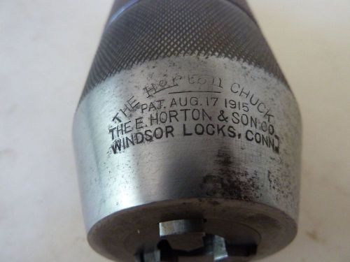 Horton self tightening drill chuck