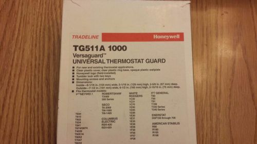 NEW IN BOX HONEYWELL VERSAGUARD UNIVERSAL THERMOSTAT GUARD TG511 A 1000