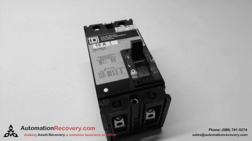 SCHNEIDER ELECTRIC FAL24015 SQUARE D 2P-480V-15A CB 15A