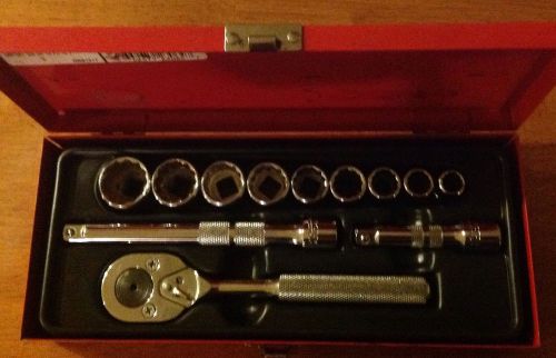 Proto 12 Piece 3/8&#034; Drive 12 Point Socket Set