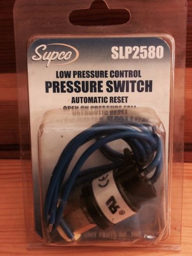 Slp2580 supco low pressure switch control (398) for sale