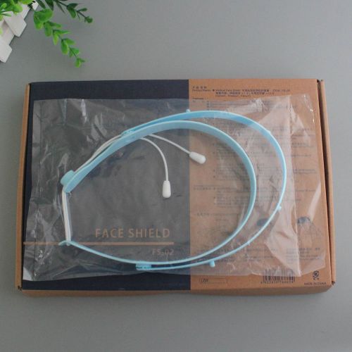 Dental air adjustable full face shield glasses frame plastic protective film pus for sale