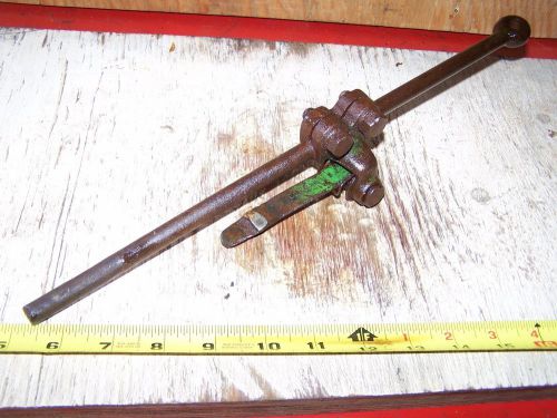 Old JOHN DEERE E 1 1/2hp Hit Miss Gas Engine Push Rod Ignitor Trip Steam Oiler