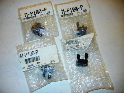 NEWPORT M-P100-P Metric 1&#034; Optical Mount One Lot of 4 Pcs.