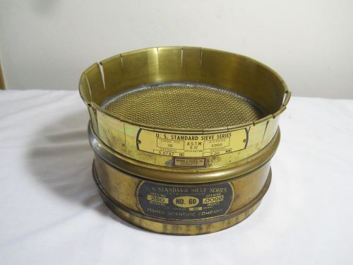 VINTAGE GRAIN ELEVATOR U. S. STANDARD SIEVE FISCHER SCIENTIFIC CHEMISTS SUPPLIES