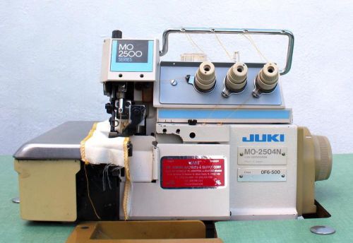 Juki mo-2504n overlock serger 1-needle 3-thread industrial sewing machine 110v for sale