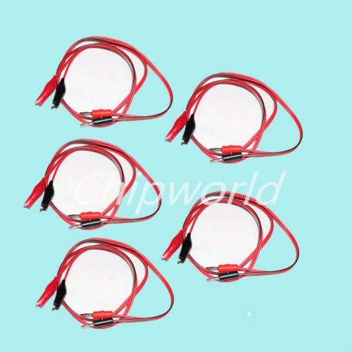 5PCS Banana Jack Alligator Clip Multimeter1M Power Supply Test Test Line