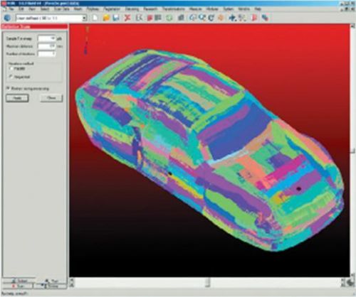 Hand Held Laser Scanner -  Metris Model Maker D100