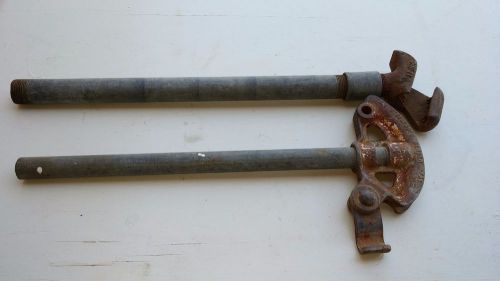 Vtg t &amp; b hickey pipe bender  1/2&#039;&#039;  for emt 4185  + allen steel bender for sale