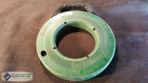 Greenlee FTS438-125 125 Foot Steel Fish Tape Reel