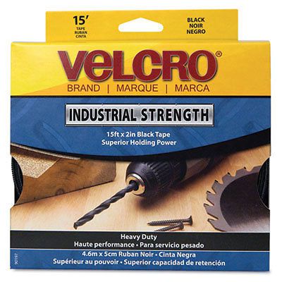 Velcro(r) brand industrial strength tape 2 inch x 15-black 075967901974 for sale