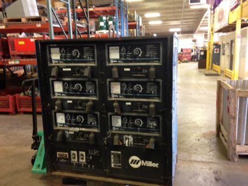 Used 2001 Miller Mark VI 6-Pack Welder Serviced and Tested CC/DC 903512