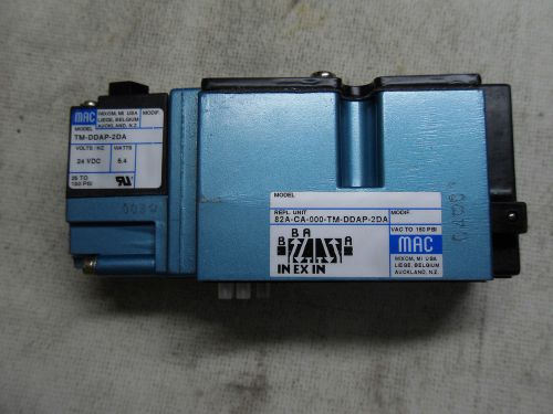 (H4) 1 NEW MAC VALVES 82A-CA-000-TM-DDAP-2DA SOLENOID VALVE