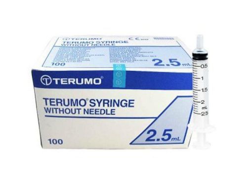 Terumo luer lock syringe, 2.5ml, pack of 10 for sale