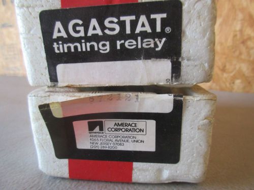 *NEW* AGASTAT 7012AC TIMING RELAY 1.5-15 SEC. 120V COIL *60 DAY WARRANTY* TR