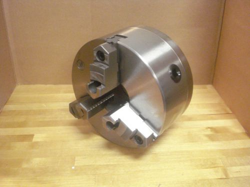 Gibraltar 8&#034; Self Centering Lathe Chuck, Semi-Steel, 3-Jaw,  2-1/4 - 8 (HN4) RL