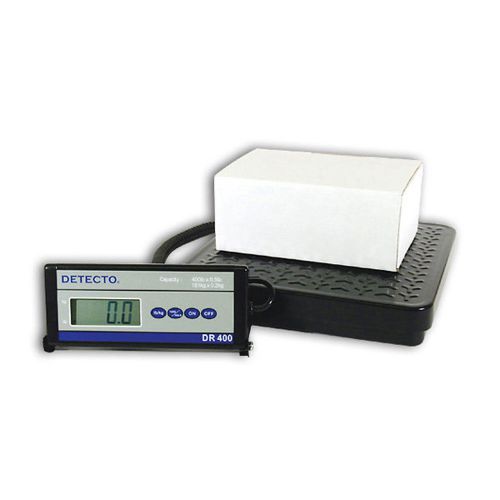 Detecto dr400 low-profile platform scale-400-lb capacity for sale