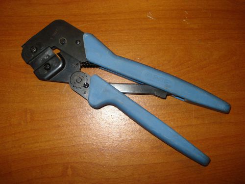 TE Connectivity AMP Pro Crimper 58448-2 Crimp Tool w/ Die USED