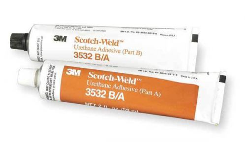 3M (3532) Urethane Adhesive 3532 Brown Part B/A, 2 fl oz Kit