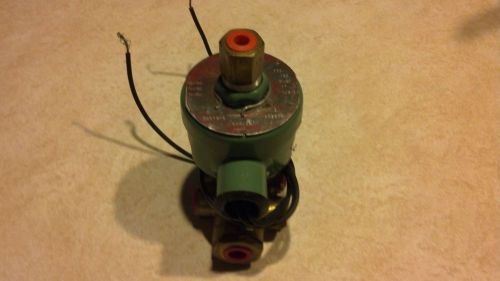 Asco Red-Hat Solenoid Valve 8345E11 1/4&#034; 120 VAC 4 Way